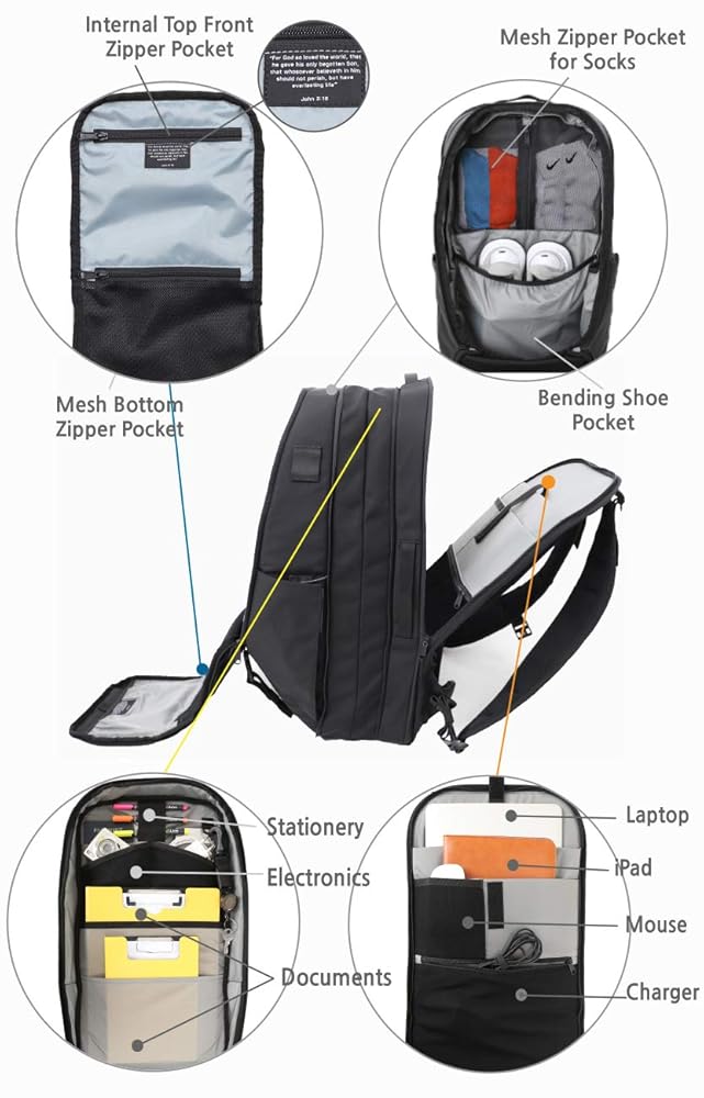 【新品】超機能バックパック　Bamian Pack Amazon.co.jp: ESHENA Bamian Pack 17 トラベルバンドル